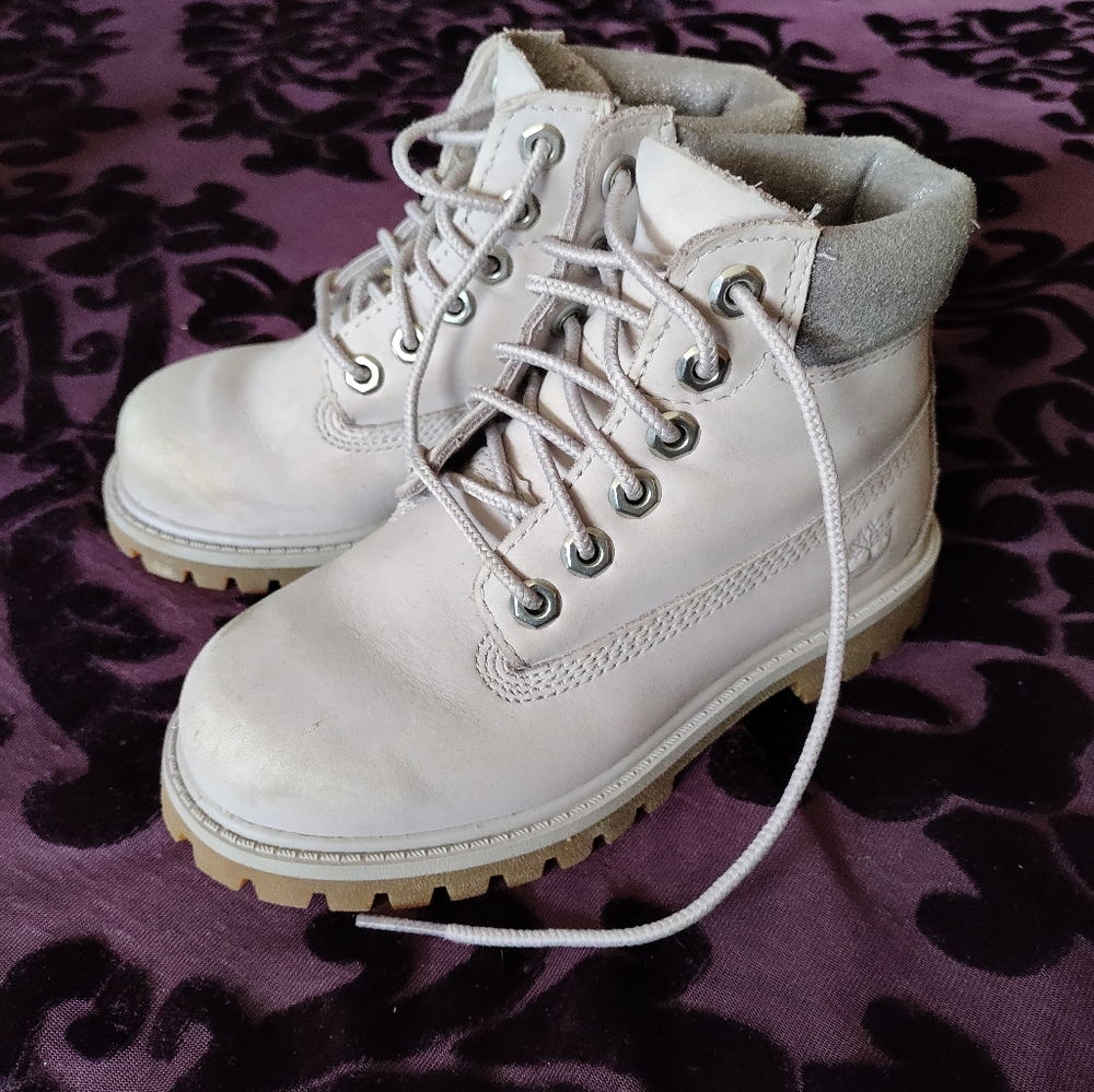 Girl's Timberland Boots, Size 10.5